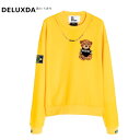 yMWM / G_u[GzyMOD WAVE MOVEMENT / bhEFCu[ugzefBxAXEFbgVc ێg[i[ TEDDY BEAR SWEATSHIRT UNISEX jZbNX {㗤uh