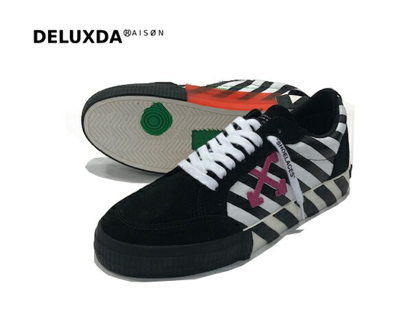 Rakuten - 【OFF WHITE オフホワイト】スニーカー OMIA085R20C210180129 DIAG LOW VULCANIZED BLACK WHITE VIOLET