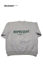 yREPRESENT / v[gzOWNERS CLUB CREWNECK col:LIGHT GREY MARL I[i[YNuXEFbgVc g[i[ I[o[TCYVGbg jp