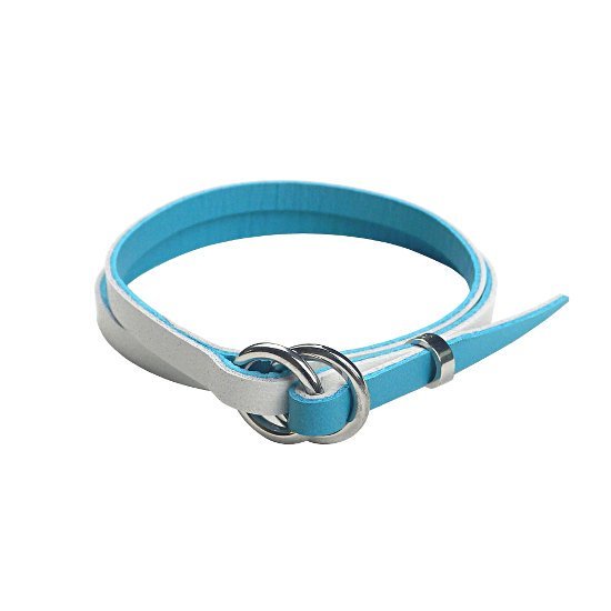 レザー ブレスレット 316L サージカルステンレス アレルギーフリー つけっぱなし ステンレス メンズ レディース ホワイト ターコイズ イエロー ベージュ ...