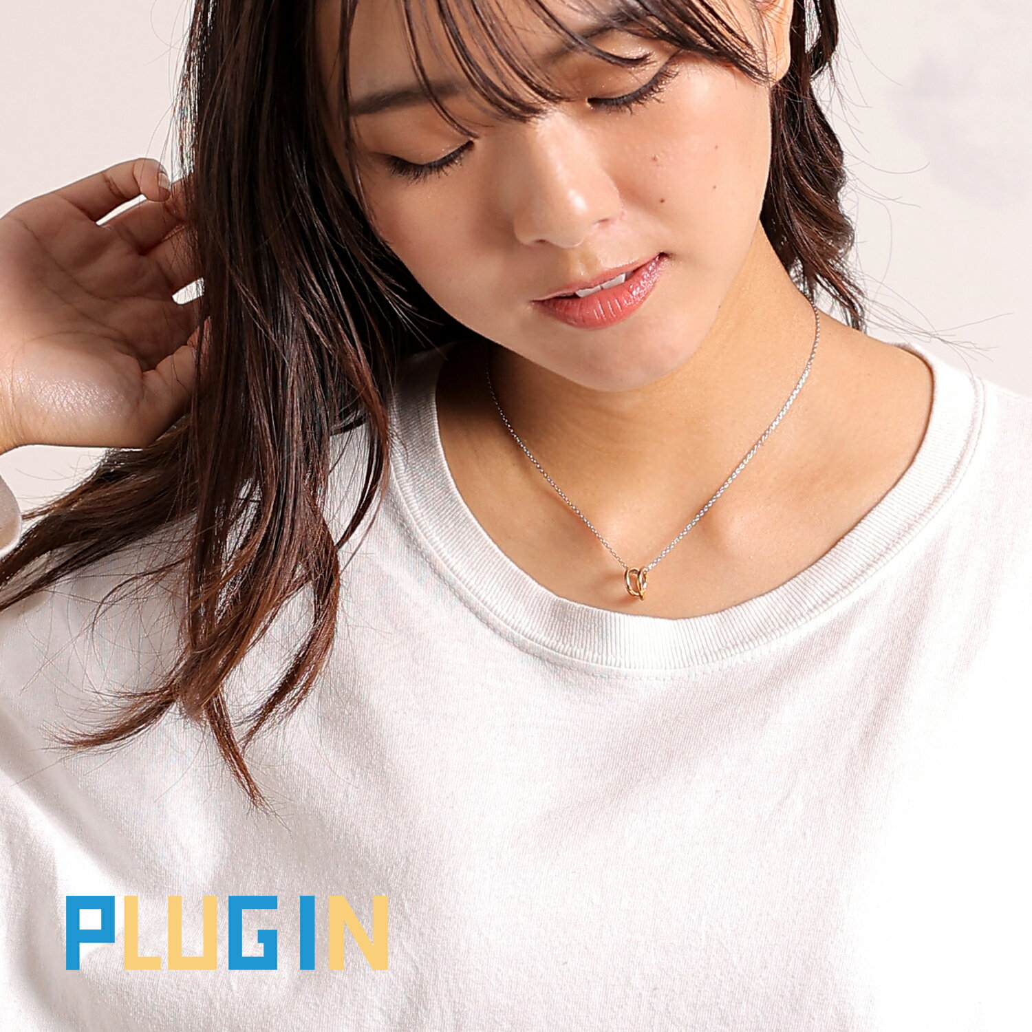 ネックレス 316L サージカルステンレス アレルギーフリー つけっぱなし ステンレス レディース ピンク..