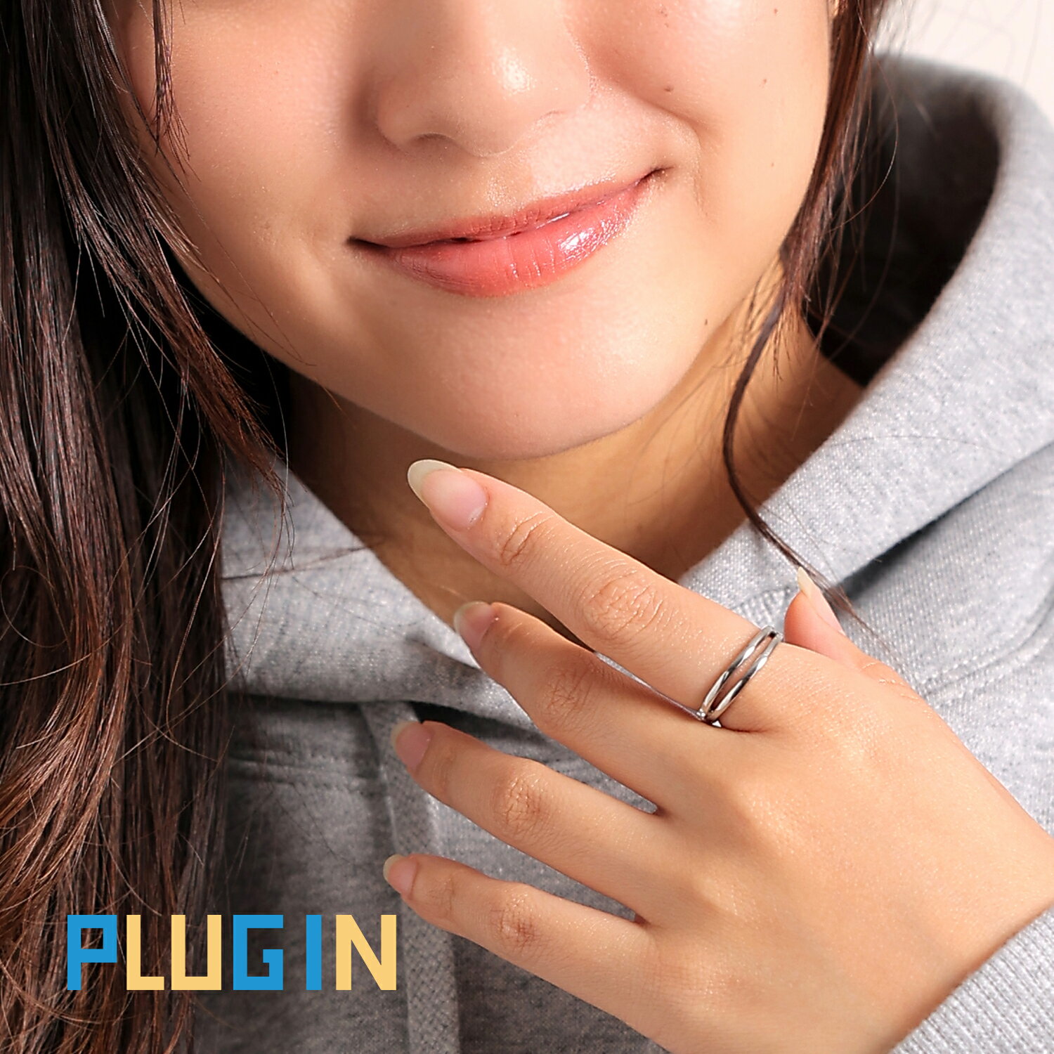 CZ リング キュービックジルコニア 316L サージカルステンレス アレルギーフリー つけっぱなし ステン..