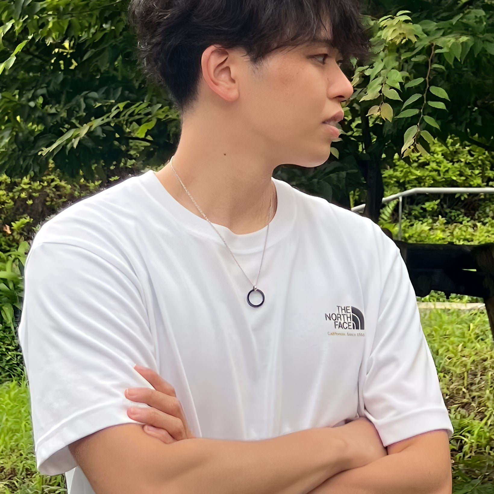 ネックレス 316L サージカルステンレス アレルギーフリー つけっぱなし ステンレス メンズ レディース ブラック ブルー 黒 青 ペア ギフト プレゼント MORSE PIP7931 PLUG IN