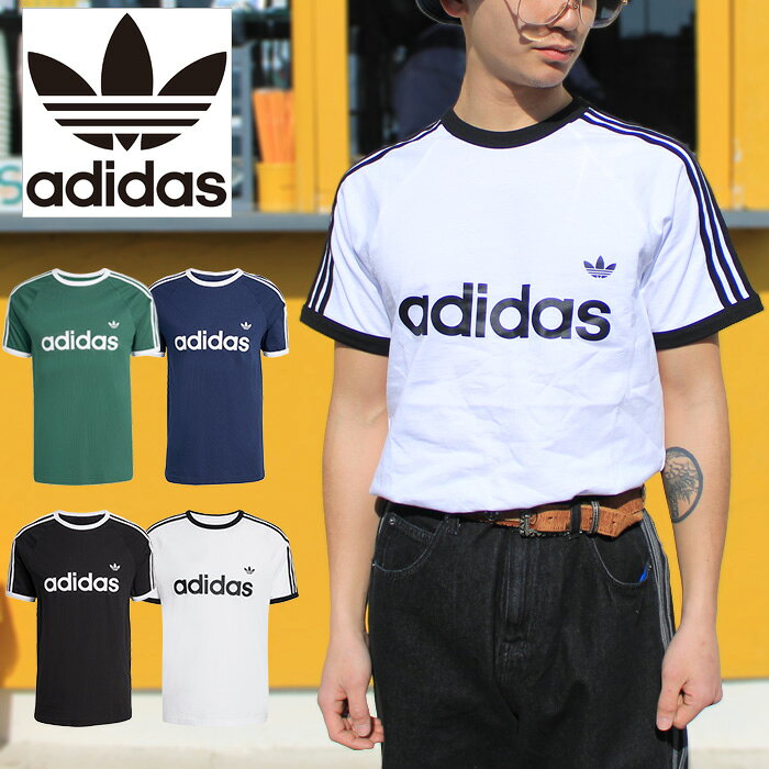 Rakuten - adidas Originals アディダス オリジナルス VM806 3 STRIPES SLIM RINGER TEE 3ストライプス スリム リンガー Tシャツ KF0415 KE0417 KE0418 KE0419 コットン 半袖 ストリート スポーツ ユニセックス メンズ レディース 4カラー 国内正規 2026SS