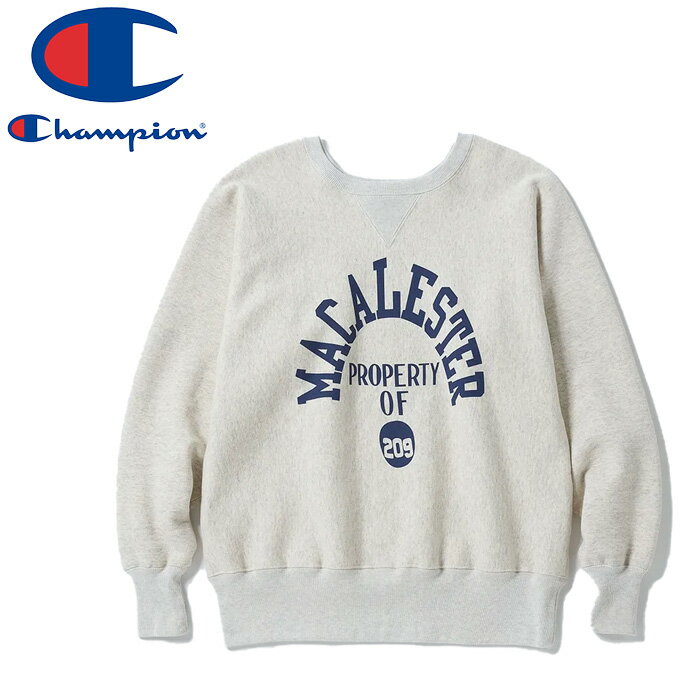 Champion チャンピオン C3-U037 REVERSE WEAVE® CREW NECK SWEAT SHIRT 【10%OFF】リバースウィーブ® クルー ネック スウェット シャツ 1stパテントモデル TRUE TO ARCHIVES オーバーサイズ アメカジ 復刻 ユニセックス メンズ レディース スポーツ 国内正規 2025AW