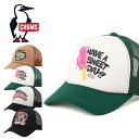 CHUMS チャムス CH05-1414 CHUMS TRUCKER CAP チャムス トラッカー キャップ メッシュ ロゴ 帽子 アウトドア キャンプ フェス メンズ レディース ユニセックス 4カラー 国内正規 2025SS