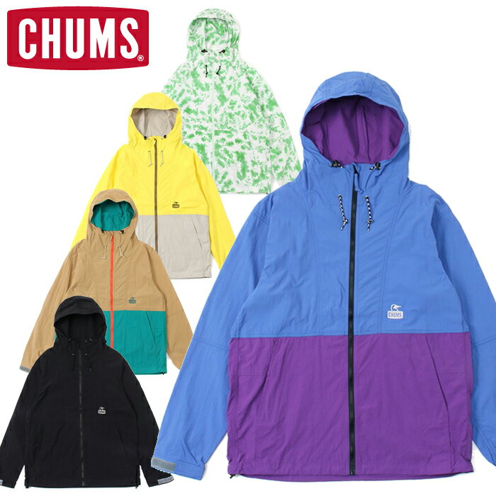 CHUMS チャムス CH04-1338 CAMP FIELD HOODIE キャンプ フィールド フーディ ナイロンジャケット アウター アウトドア キャンプ フェス メンズ レディース ユニセックス 5カラー 国内正規 2023SS