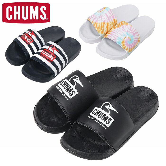CHUMS チャムス CH63-1021 SPLASH BOOBY FACE SLIDE ON 【10%OFFセール】 スプラッシュ ブービー フェイス スライド オン シューズ サンダル アウトドア キャンプ 川 海 ツッカケ シャワー メンズ レディース ユニセックス 靴 3カラー 国内正規 2024SS