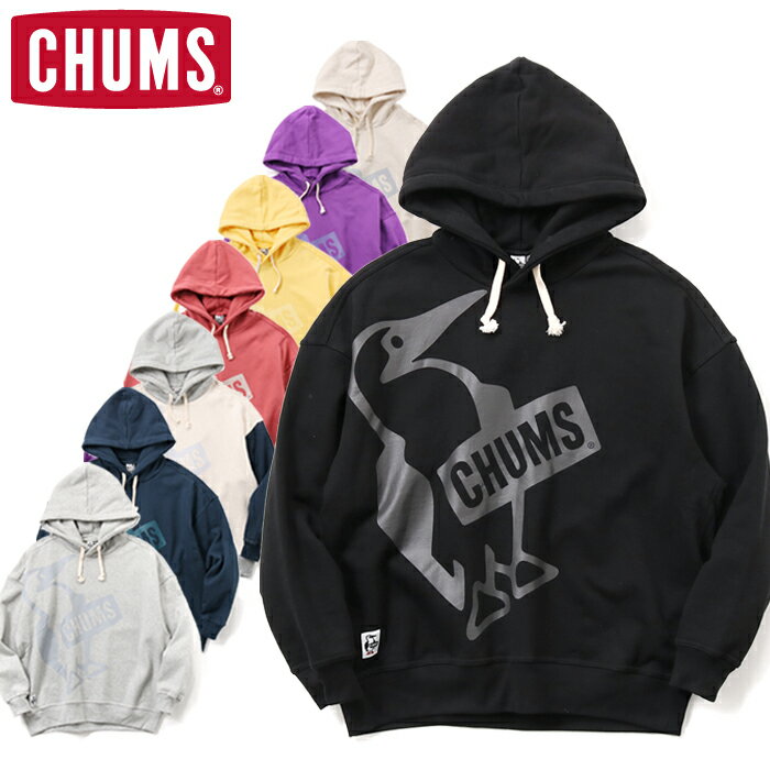 チャムス パーカー メンズ 20%OFFセール CHUMS チャムス CH00-1401 OVERSIZED BIG BOOBY PULLOVER PARKA オーバーサイズド ビッグ ブービー プルオーバー パーカー 裏起毛 アウトドア キャンプ フェス メンズ レディース ユニセックス 8カラー 国内正規 2023FW