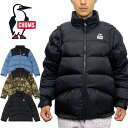 CHUMS チャムス CH04-1407 2WAY DOWN JACKET 【10%OFFセール】 ツーウェイ ダウン ジャケット アウター ベスト ブービー ロゴ アウトドア キャンプ フェス ストリート 撥水 防風 防寒 保温 メンズ レディース ユニセックス 3カラー 国内正規 2024AW(4)