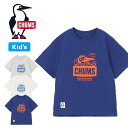 CHUMS チャムス CH21-1356 KID'S SPACE BOOBY T-SHIRT【10%OFFセール】 キッズ スペース ブービー Tシャツ 半袖 ブービーバード ロゴ トップス アウトドア キャンプ ジュニア 男の子 女の子 子供服 3カラー 国内正規 2025SS