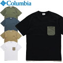 20 OFFセール Columbia コロンビア PM0642 YONGE STREET SHORT SLEEVE CREW TEE ヤング ストリート ショートスリーブ クルー ポケット Tシャツ UPF25 半袖 UVカット 速乾アウトドア キャンプ メンズ ユニセックス 5カラー 国内正規 2023SS