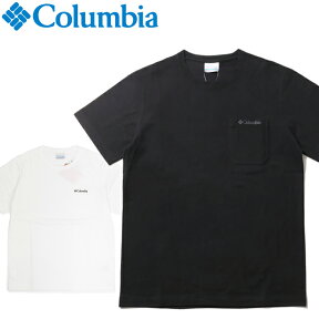 Columbia コロンビア PM1895"YONGE STREET SHORT SLEEVE CREW"ヤング ストリート ショート スリーブ Tシャツ ポケットT ポケT ロゴ プリント UPF25 アウトドア キャンプ ストリート スポーツ メンズ レディース 2カラー 国内正規