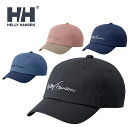 HELLY HANSEN ヘリーハンセン HC92430 LOGO SAIL CAP【10%OFFセール】 ロゴ セイル キャップ ベースボール アウトドア キ...