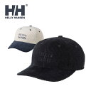 HELLY HANSEN ヘリーハンセン HC92460 HH CORDUROY CAP 【10%OFFセール】HH コーデュロイ キャップ ベースボール アウ...