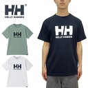 ヘリーハンセン Tシャツ メンズ HELLY HANSEN ヘリーハンセン HH62415 S/S HH LOGO TEE ショートスリーブ HHロゴ ティー Tシャツ アウトドア キャンプ セーリング マリン スポーツ メンズ レディース 店舗限定 速乾 半袖 3カラー 国内正規 2024SS