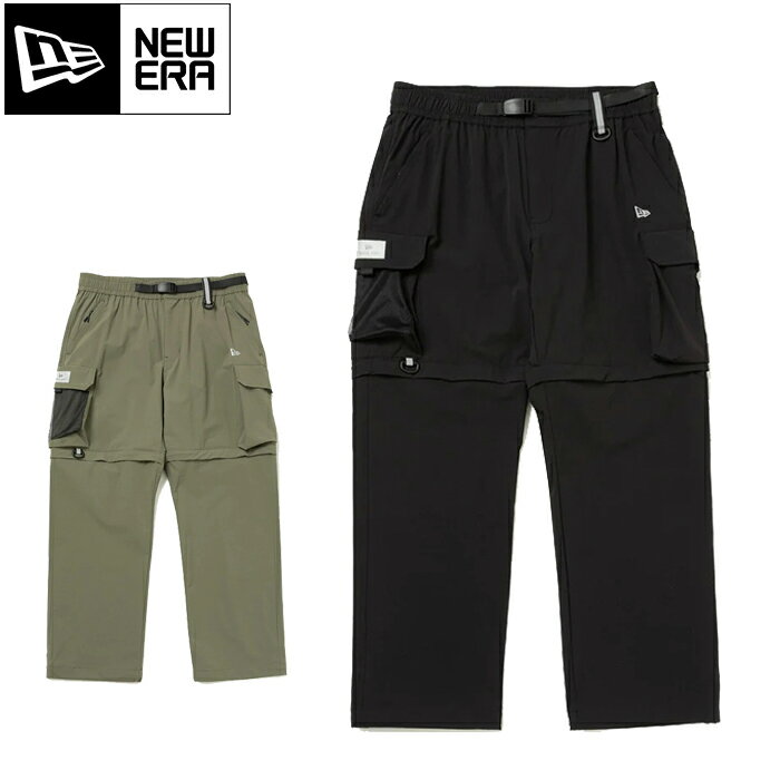 10%OFFセール NEW ERA ニューエラ FIELD 2WAY TRACK PANT フィールド 2ウェイ トラック パンツ 14117001 14117000 ANGLER COLLECTION ボトムス ショーツ 撥水 釣り アウトドア ストリート デタッチャブル 2カラー 国内正規 2024SS