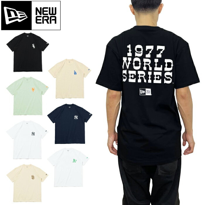 10%OFFセール NEW ERA ニューエラ SS CT TEE 14121884 14121891 14121892 14121893 14121894 14121895 14121896 14121906 半袖 コットン Tシャツ MLB 刺繍 ロゴ アパレル メジャー NY ヤンキース LA ドジャース ベースボール メンズ レディース 半袖 8カラー 国内正規 2024SS