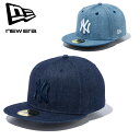 NEW ERA® ニューエラ 59FIFTY DENIM CAP ナインフィフティ デニム キャップ 14525202 14525199 定番 ヤンキ...