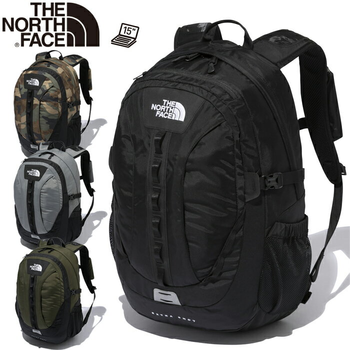 THE NORTH FACE ザ ノースフェイス NM72200 EXTRA SHOT 30L エクストラショット リュック バックパック デイパック トレッキング バッグ アウトドア キャンプ パソコン収納 メンズ レディース 登山 撥水 耐久 鞄 4カラー 国内正規 2022SS