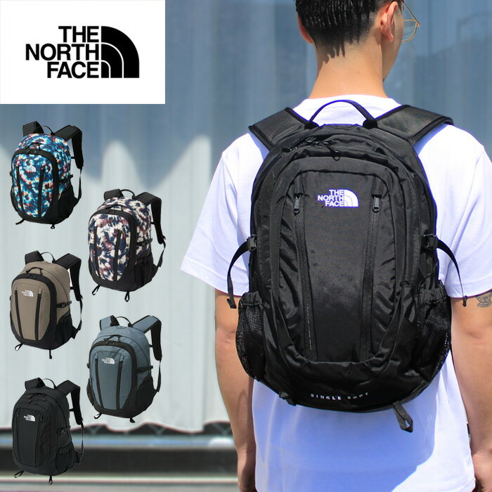 【SALE/送料無料】THE NORTH FACE ザ・ノース・フェイス NM72303 SINGLE SHOT【10%OFF】シングルショット 20L リュックサック バックパック デイパック バッグ 花柄 総柄 小型 定番 登山 トレッキング アウトドア メンズ レディース 5カラー 国内正規 2026SS