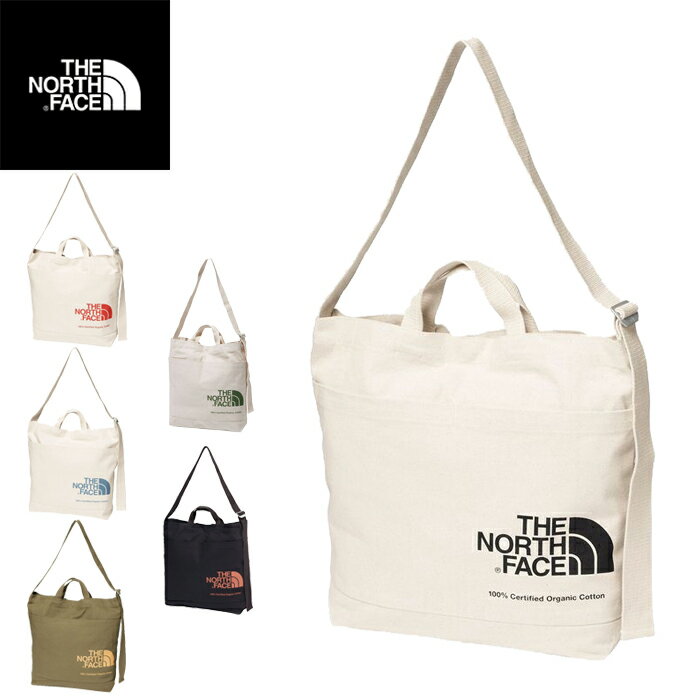 楽天DEMODE KEY STATIONTHE NORTH FACE ザ ノースフェイス NM82386 ORGANIC COTTON SHOULDER オーガニック コットン ショルダー 中型 コットンキャンバス ショルダーバッグ ECO エコ 手提げ 肩がけ 通学 ピクニック キャンプ フェス メンズ レディース アウトドア 6カラー 国内正規 2024SS