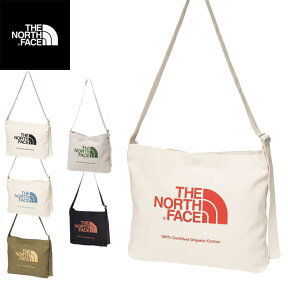 THE NORTH FACE ザ ノースフェイス NM82387 ORGANIC COTTON MUSETTE オーガニック コットン ミュゼット ミュゼットバッグ サコッシュ コットンキャンバス ショルダー ECO エコ 手提げ 通学 ピクニック キャンプ フェス メンズ レディース アウトドア 6カラー 国内正規 2024SS