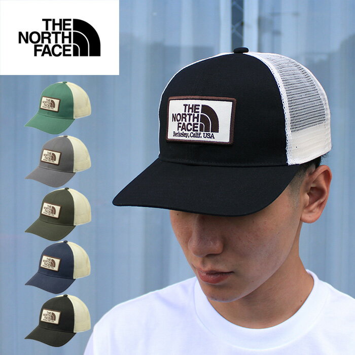 Rakuten - 【送料無料】 THE NORTH FACE ザ・ノース・フェイス NN02643 TRUCKER MESH CAP トラッカーメッシュキャップ（ユニセックス） スナップバック ナイロン トラッカーメッシュ ベースボール 帽子 メンズ レディース ユニセックス アウトドア 5カラー 国内正規 2026SS