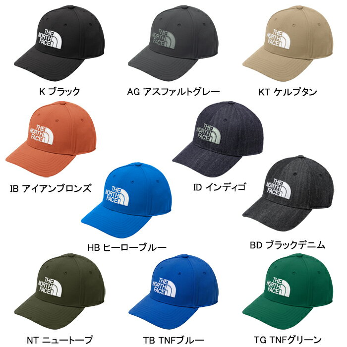 THE NORTH FACE ザ・ノース・フェイス NN42242 TNF LOGO CAP【20％OFFセール】TNF ロゴ キャップ ツイル デニム カモ カーブドバイザー ベースボール アウトドア メンズ レディース ユニセックス UVカット 日よけ デニム カモ 迷彩 定番 帽子 10カラー 国内正規 2025SS