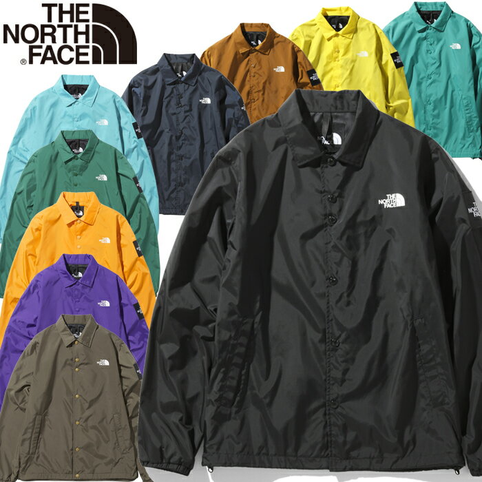 10%OFFセール THE NORTH FACE ザ ノースフェイス NP22030 THE COACH JACKET コーチジャケット ウインドブレーカー スクエアロゴ ワッペン 静電ケア 撥水 メンズ 10カラー 国内正規 2021SS