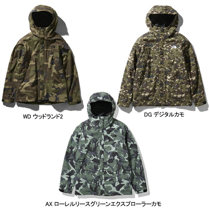 10%OFFセール THE NORTH FACE ザ ノースフェイス NP61845 NOVELTY SCOOP JACKET ノベルティ スクープジャケット バンダナ カモ 迷彩 マウンテンパーカー シェル ナイロン 登山 撥水 防水 防風 アウトドア アウター メンズ 3カラー 国内正規 2021FW