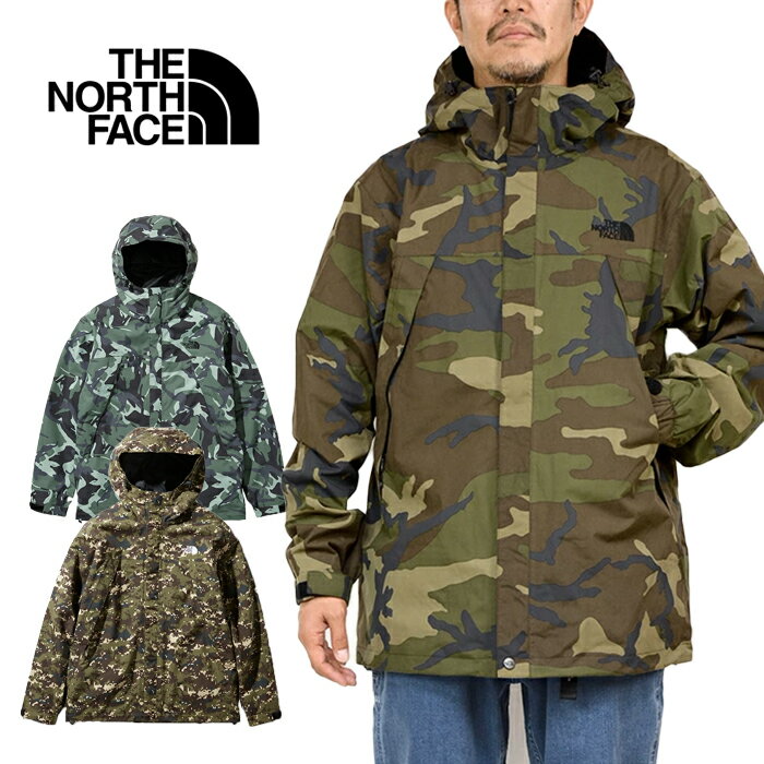 50%OFFセール THE NORTH FACE ザ ノースフェイス NP61845 NOVELTY SCOOP JACKET ノベルティ スクープジャケット バンダナ カモ 迷彩 マウンテンパーカー シェル ナイロン 登山 撥水 防水 防風 アウトドア アウター メンズ 3カラー 国内正規 2021FW