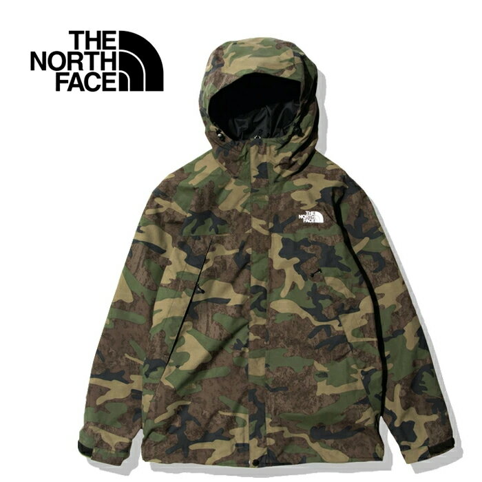 40 OFFセール THE NORTH FACE ザ ノースフェイス NP62234 NOVELTY SCOOP JACKET ノベルティ スクープジャケット カモ 迷彩 マウンテンパーカー シェル ナイロン 登山 撥水 防水 防風 アウトドア アウター メンズ TF TNFカモ 国内正規 2022FW