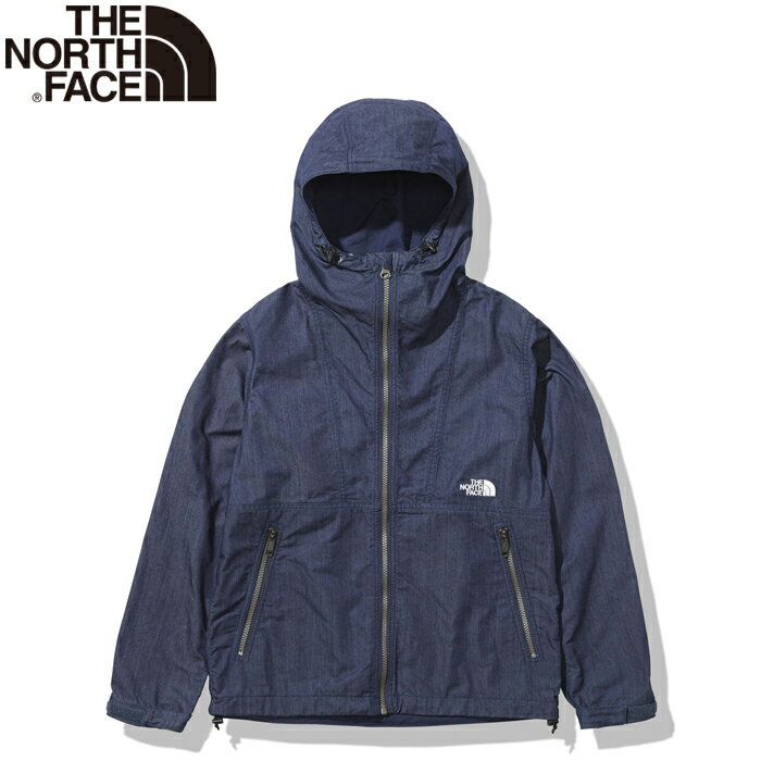 20%OFFセール THE NORTH FACE ザ ノースフェイス NPW22136 NYLON DENIM COMPACT JACKET (レディース) ナイロン デニム コンパクト ジャケット エア インディゴ マウンテンパーカー レディース 撥水 防風 ID インディゴデニム 国内正規 2021SS