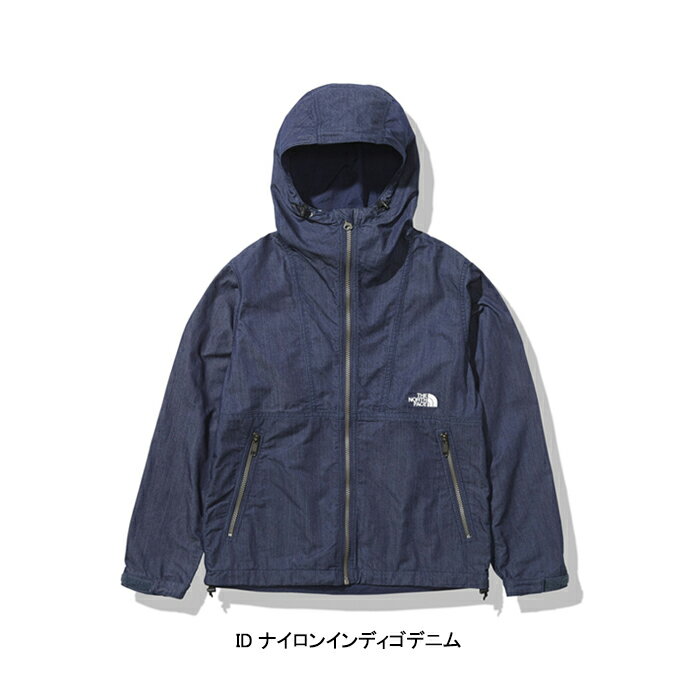 20%OFFセール THE NORTH FACE ザ ノースフェイス NPW22136 NYLON DENIM COMPACT JACKET (レディース) ナイロン デニム コンパクト ジャケット エア インディゴ マウンテンパーカー レディース 撥水 防風 ID インディゴデニム 国内正規 2021SS