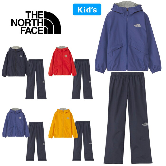 楽天DEMODE KEY STATIONTHE NORTH FACE ザ・ノース・フェイス NPJ12112 RAINTEX EUREKA【20％OFFセール】（キッズ） レインテックスユリイカ キッズ マウンテンパーカー ウインドブレーカー 防水アウター アウトドア キャンプ ジュニア 男の子 女の子 子供服 撥水 110～150cm 4カラー 国内正規 2024AW