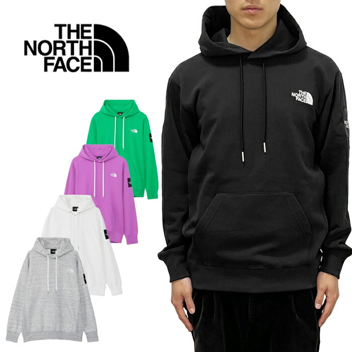 10%OFFセール THE NORTH FACE ザ ノースフェイス NT12333 SQUARE LOGO HOODIE スクエアロゴ フーディー スウェットパーカー プルオーバー アウトドア キャンプ キャンパー メンズ レディース トップス 裏毛 速乾 5カラー 国内正規 2024SS