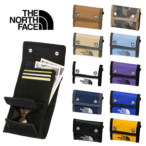 THE NORTH FACE ザ ノースフェイス NM82319 BC DOT WALLET BC ドット ワレット ウォレット メンズ レディース アウトドア カモ 迷彩 三つ折り 財布 札入れ 小銭入れ 防水 撥水 耐久 10カラー 国内正規 2023SS