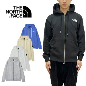 THE NORTH FACE ザ ノースフェイス NT12335 SQUARE LOGO FULLZIP スクエア ロゴ フルジップ パーカー スウェットパーカー ジップパーカー 裏毛 吸汗 速乾 アウトドア メンズ トップス 5カラー 国内正規 2024SS