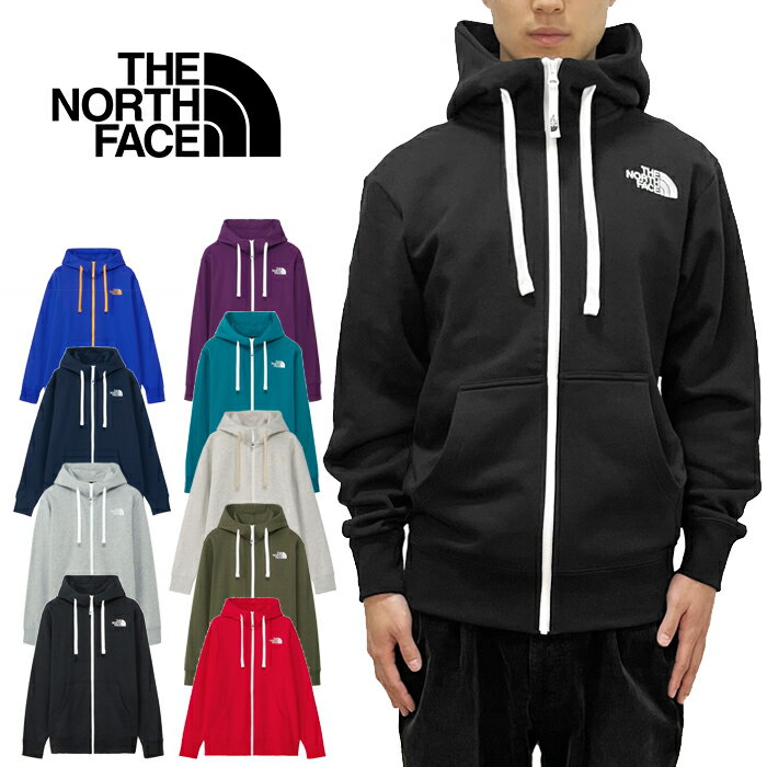 10%OFFセール THE NORTH FACE ザ ノースフェイス NT12442 REARVIEW FULL ZIP HOODIE リアビューフルジップフーディー スウェットパーカー ロゴ刺繍 厚手 裏起毛 速乾 保温 トップス アウトドア メンズ レディース 7カラー 国内正規 2024SS