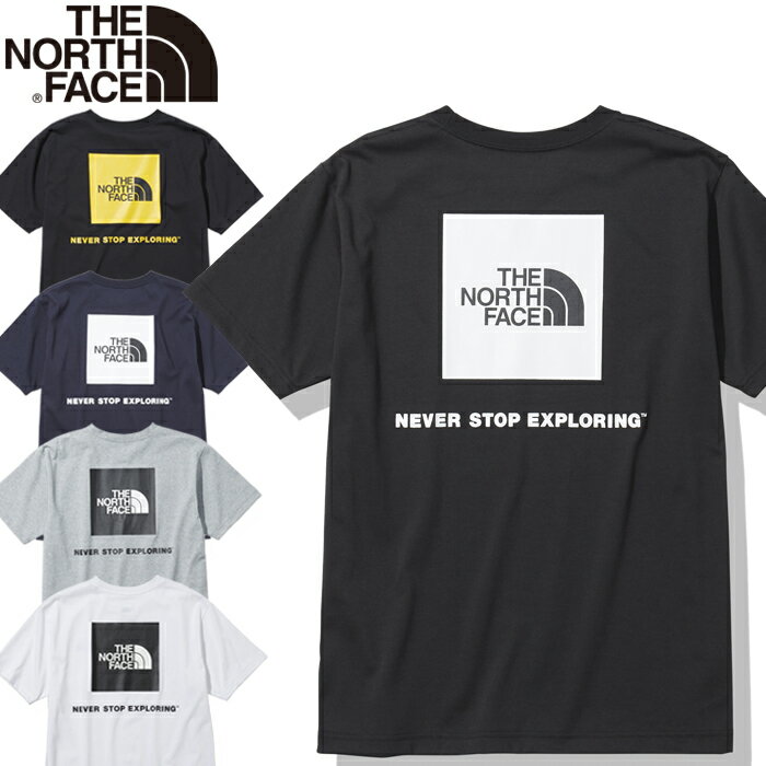 20%OFFセール THE NORTH FACE ザ ノースフェイス NT32144 S/S SQUARE LOGO TEE ショートスリーブ スクエアロゴティー Tシャツ ビッグロゴ ストリート トップス カットソー アウトドア メンズ レディース 半袖 5カラー 国内正規 2022SS