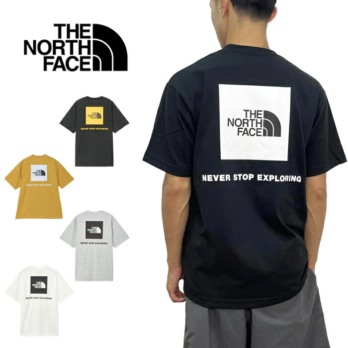 THE NORTH FACE  Ρե NT32447 S/S BACK SQUARE LOGO TEE 硼ȥ꡼֥Хåƥ T  ® Ⱦµ ȥåץ ȥɥ  ǥ 5顼  2024SS