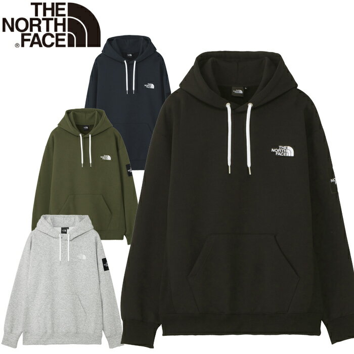 THE NORTH FACE ザ・ノース・フェイス NT62338 SQUARE LOGO HOODIE【20%OFFセール】スクエアロゴ フーディー スウェッ...
