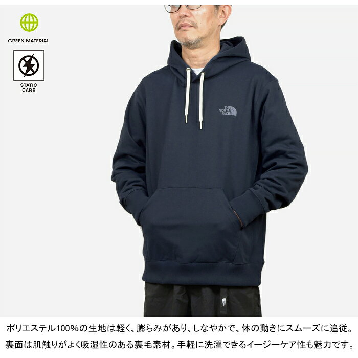 【セール/送料無料】THE NORTH FACE ザ・ノース・フェイス NT62533 BACK SQUARE LOGO HOODIE 【20%OFF】バックスクエアロゴフーディ メンズ レディース ユニセックス プルオーバー アウトドア キャンプ スポーツ サステナブル トップス 裏起毛 速乾 4カラー 国内正規 2025AW demode-keystation-10009455 DEMODE KEY STATION サンプル画像3