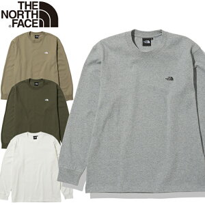 THE NORTH FACE ザ ノースフェイス NT82135 L/S NUPTSE COTTON TEE ロングスリーブ ヌプシ コットンティー ヘビーウェイト Tシャツ ロンT 刺繍ロゴ カットソー トップス アウトドア メンズ 長袖 4カラー 国内正規 2022FW