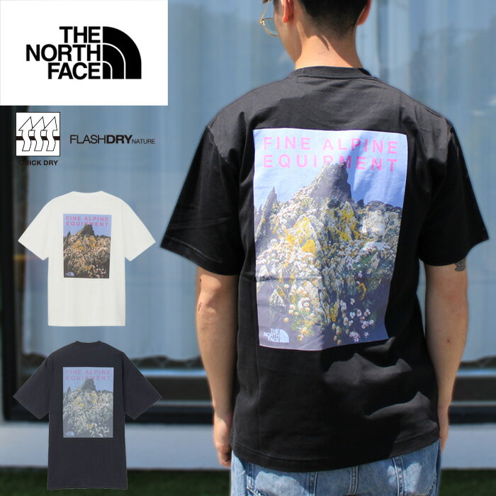 Rakuten - 【セール/送料無料】THE NORTH FACE ザ・ノース・フェイス NT32650 S/S MOUNTAIN FLOWER TEE【10%OFF】ショートスリーブマウンテンフラワーティー（ユニセックス） Tシャツ 速乾 半袖 トップス ライフスタイル アウトドア キャンプ メンズ レディース 国内正規 2026SS