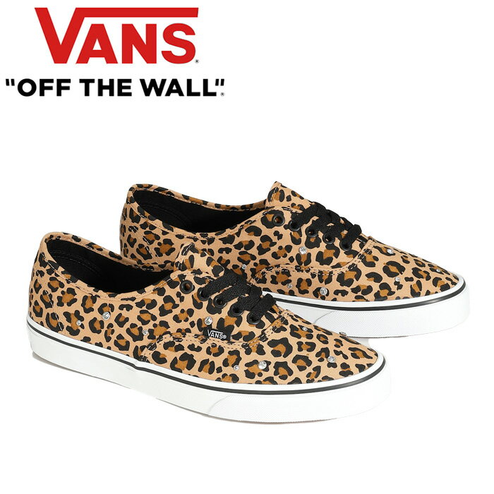 Rakuten - VANS バンズ VN000EADJM9 AUTHENTIC オーセンティック キャンバス ローカット シューズ スニーカー スケボー メンズ レディース ヴァンズ レオパード ヒョウ柄 国内正規 2026SS