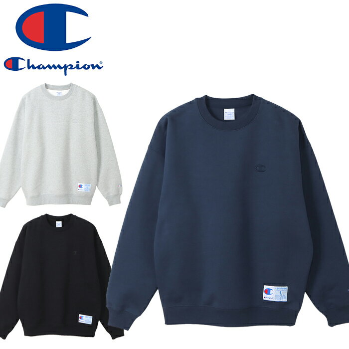 30%OFFセール チャンピオン Champion C3-W028 ACTION STYLE CREW NECK SWEAT SHIRT アクションスタイル クルー ネック スウェット シャツ オーバーサイズ スーパーフリース ルーズフィット 裏起毛 アメカジ メンズ トップス スポーツ 3カラー 国内正規 2022FW