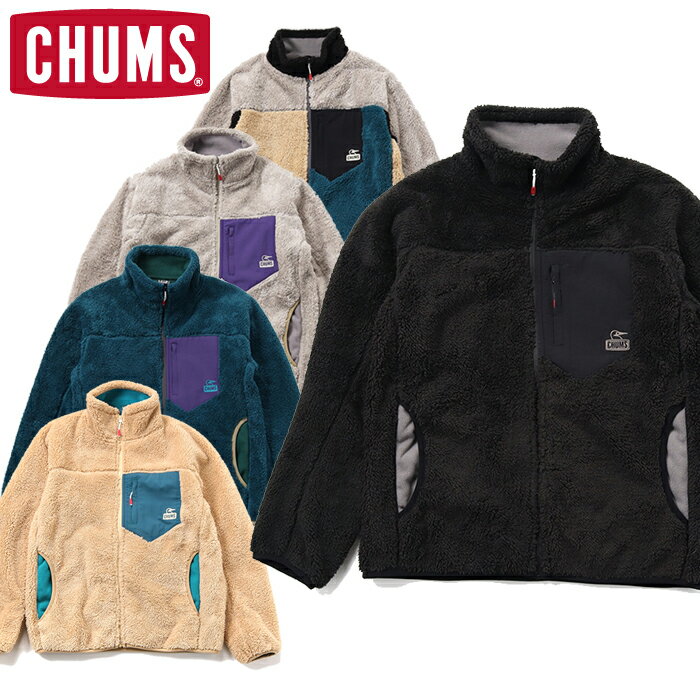 20%OFFセール チャムス CHUMS CH04-1386 BONDING FLEECE JACKET ボンディング フリース ジャケット ボアジャケット アウトドア キャンプ フェス メンズ レディース ユニセックス 5カラー 国内正規 2023FW