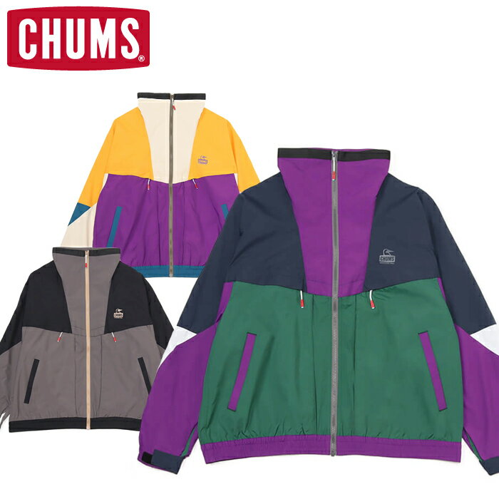 20%OFFセール チャムス CHUMS CH04-1395 RETRO SPORTS JACKET レトロ スポーツ ウィンドストッパー ブルゾンジャケット フルジップジャケット アウター アウトドア キャンプ フェス メンズ レディース ユニセックス 3カラー 国内正規 2024SS